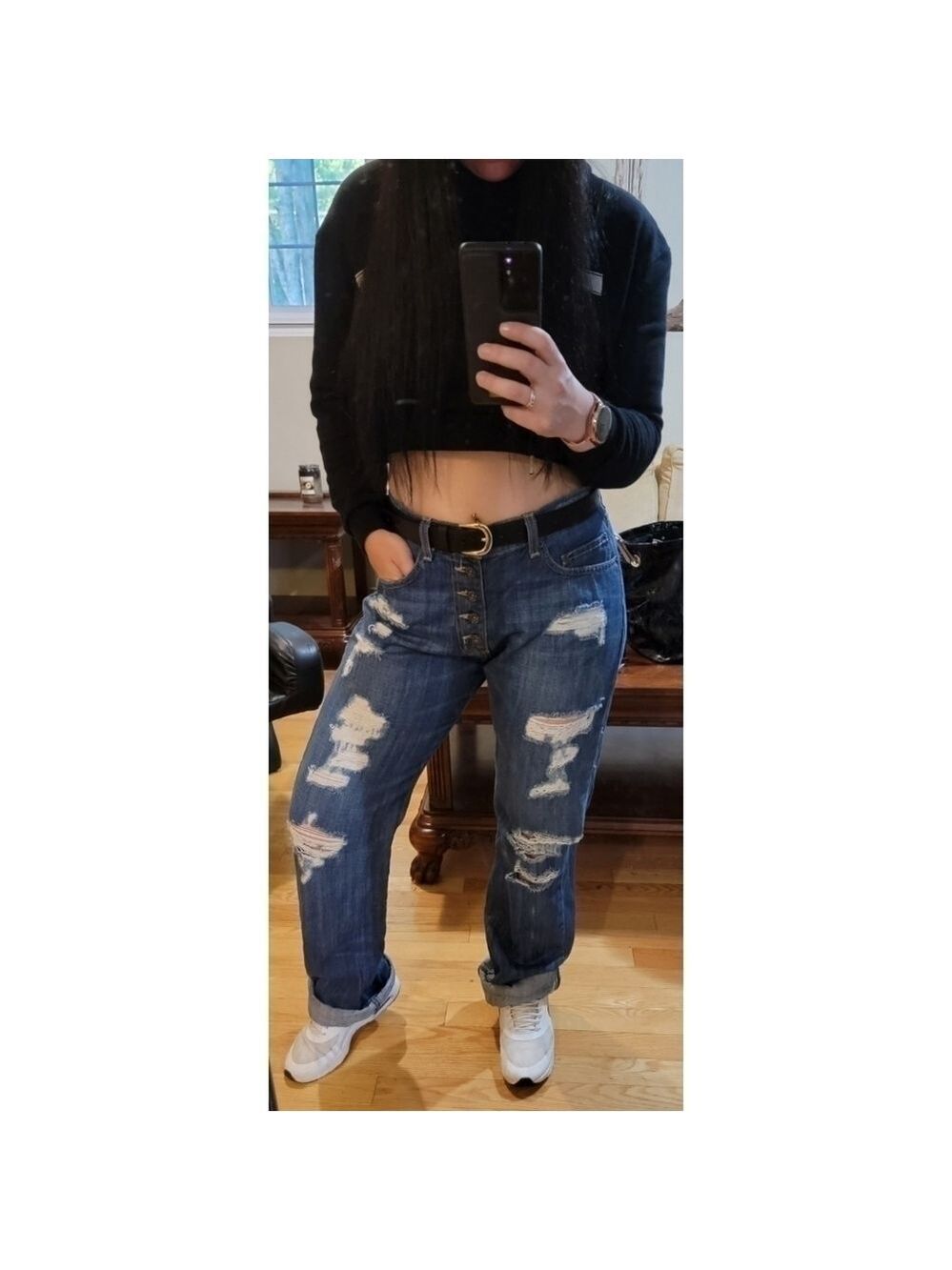 Carmar Distressed Jeans - Picture 8 of 8